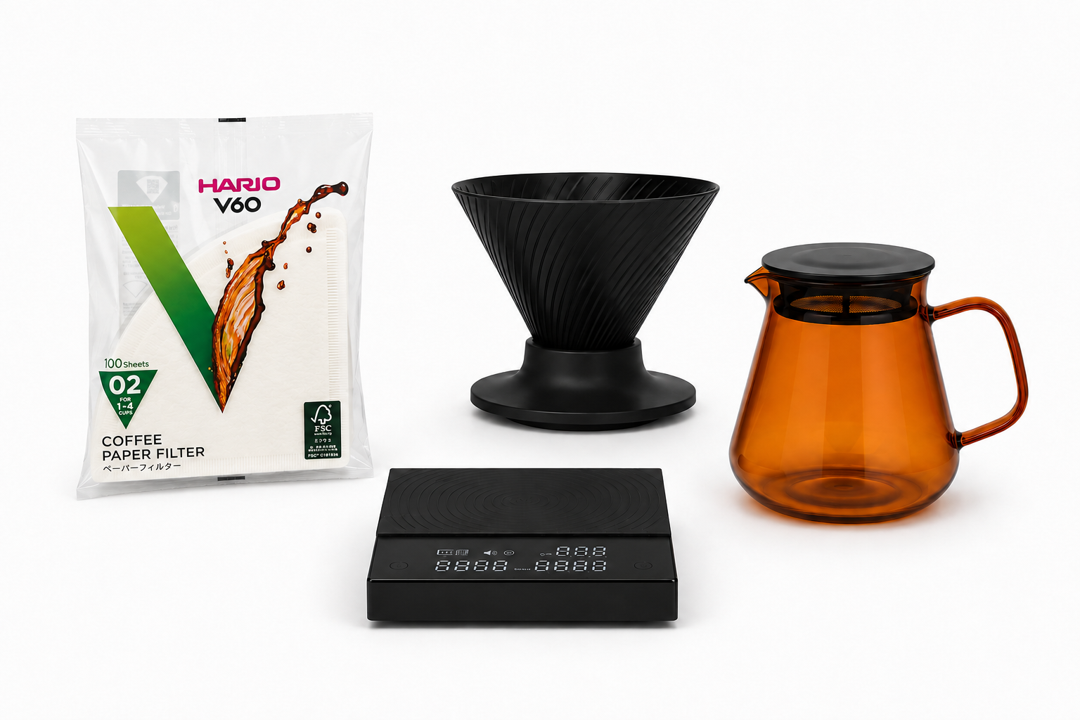 Kit Hario - starter (3-4 cups)
